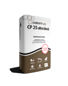 Клей для блоков CP 25 ultra block